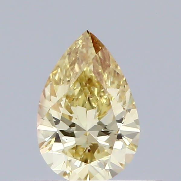0.34 Ct. Fancy Intense Yellow Pear Lab Grown Diamond