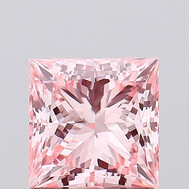 1.03 Ct. Fancy Intense Pink Princess Lab Grown Diamond