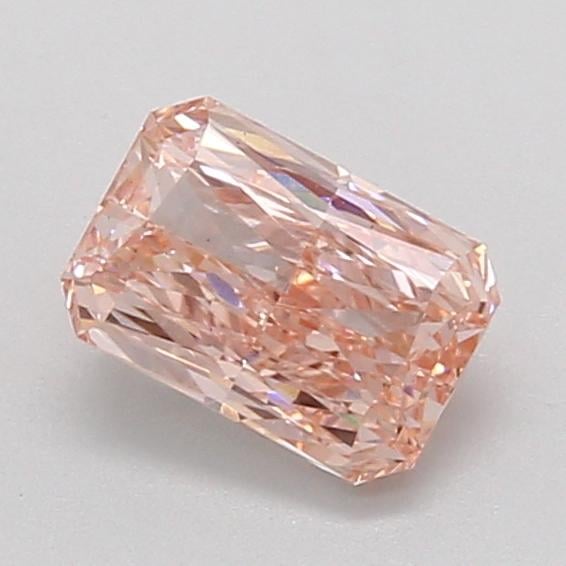 1.00 Ct. Fancy Vivid Pink Radiant Lab Grown Diamond
