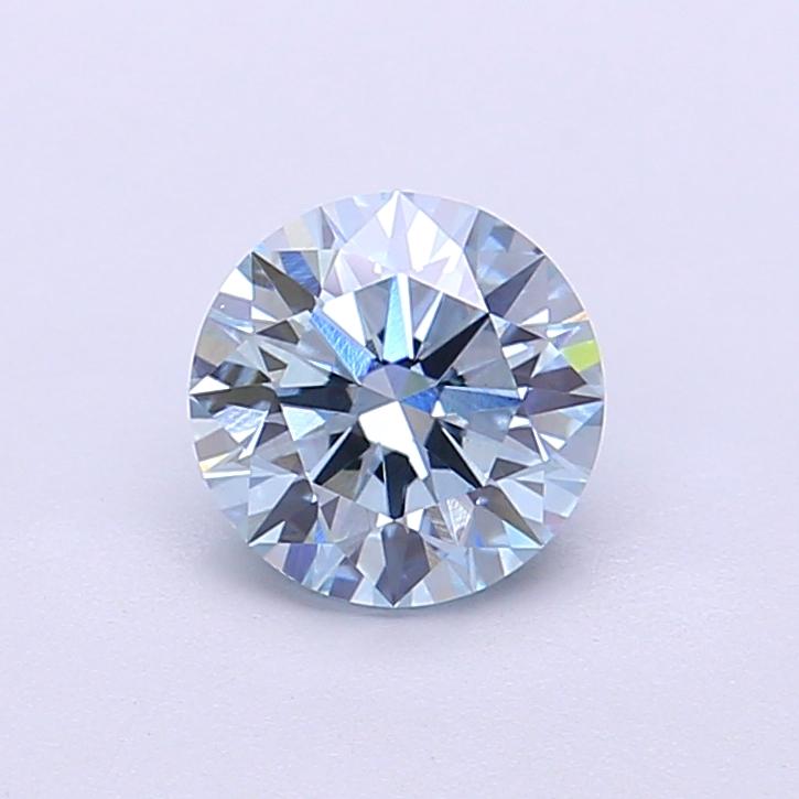 1.02 Ct. Fancy Blue Round Lab Grown Diamond