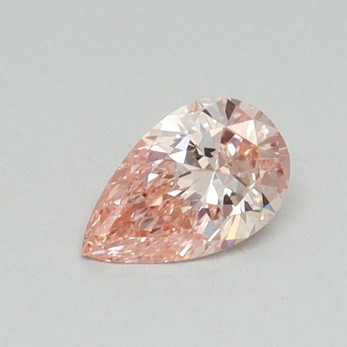 0.33 Ct. Fancy Intense Pink Pear Lab Grown Diamond