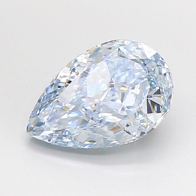 2.24 Ct. Fancy Blue Pear Lab Grown Diamond