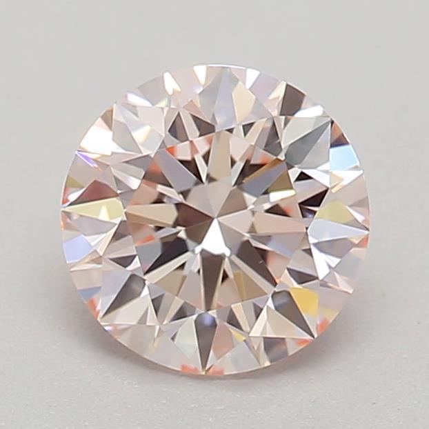 0.52 Ct. Fancy Light Pink Round Lab Grown Diamond
