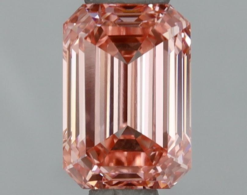 1.01 Ct. Fancy Intense Pink Emerald Lab Grown Diamond