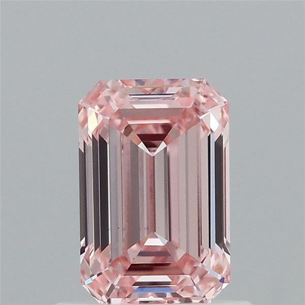 0.94 Ct. Fancy Intense Pink Emerald Lab Grown Diamond