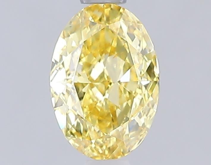 1.01 Ct. Fancy Vivid Yellow Yellow Oval Lab Grown Diamond