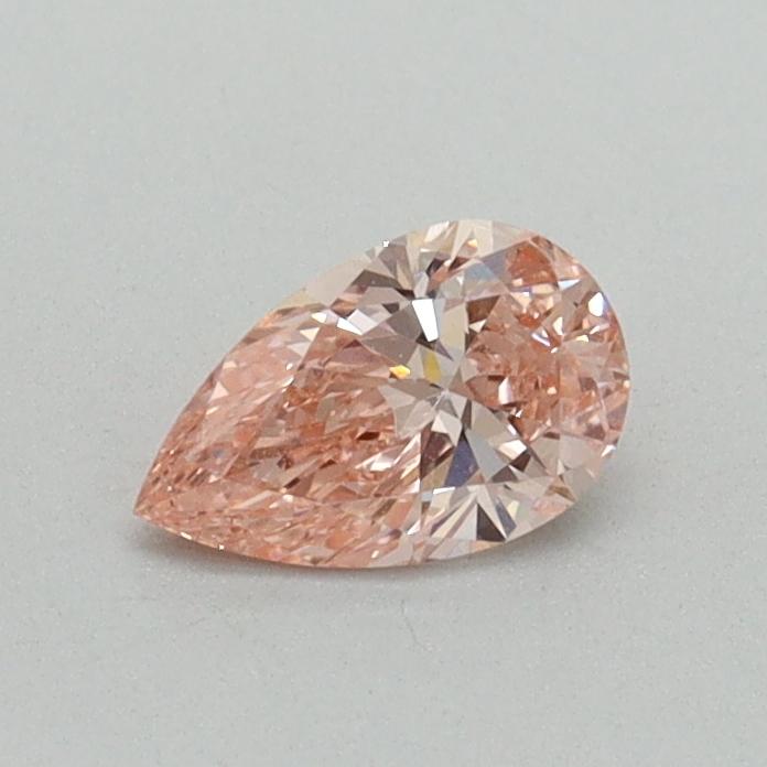 0.35 Ct. Fancy Vivid Pink Pear Lab Grown Diamond