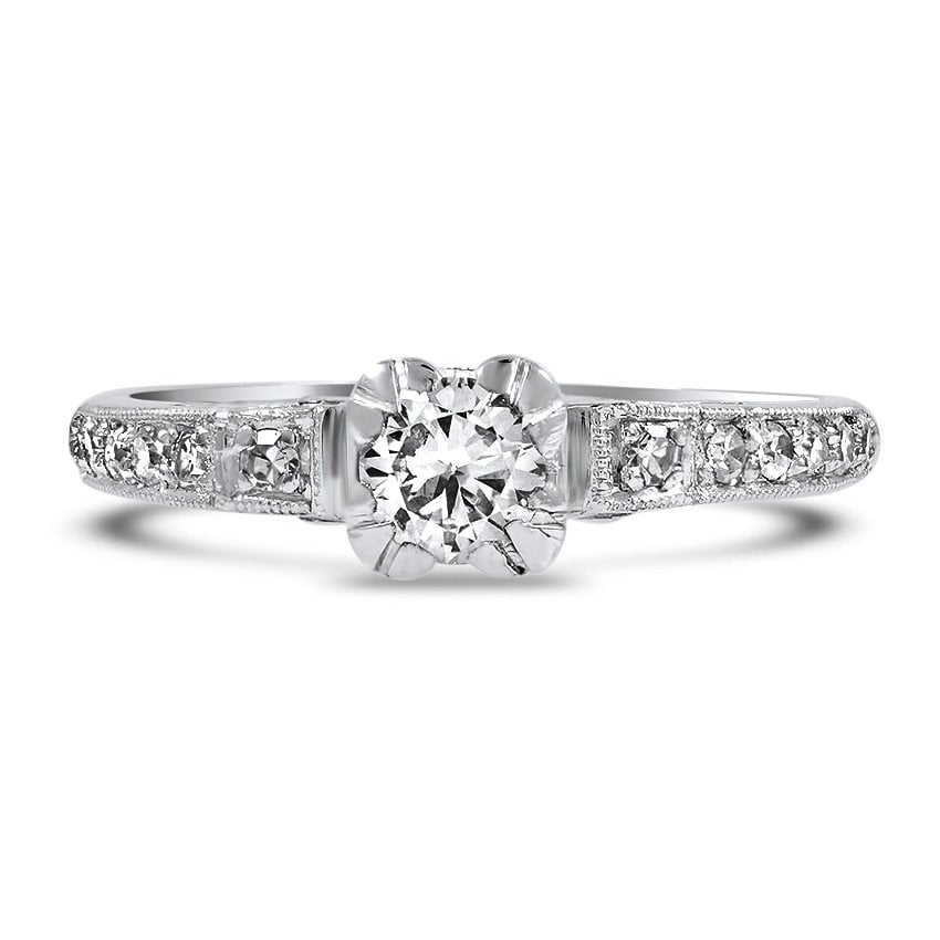 Retro Diamond Vintage Ring