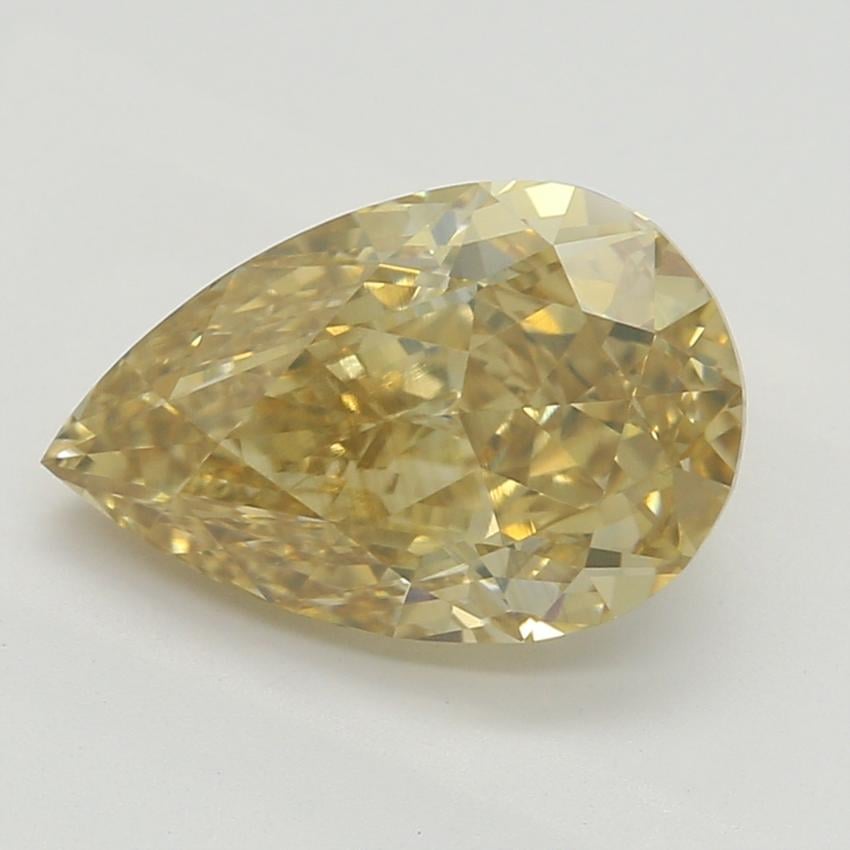 1.42 Ct. Fancy Deep Brownish Orangy Yellow Pear Diamond