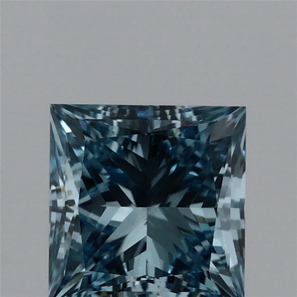 1.00 Ct. Fancy Vivid Blue Princess Lab Grown Diamond