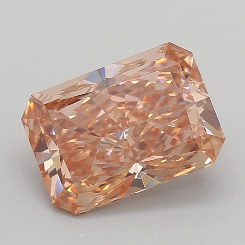 4.01 Ct. Fancy Vivid  Orange Radiant Lab Grown Diamond