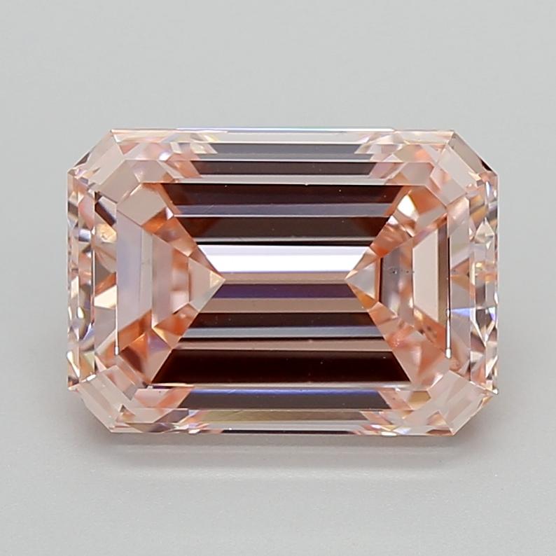 4.00 Ct. Fancy Intense Pink Emerald Lab Grown Diamond