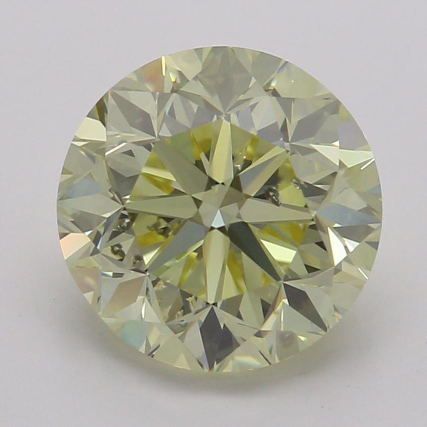 1.50 Ct. Fancy Yellow Round Diamond