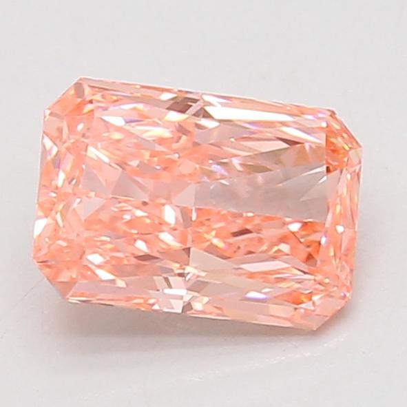 1.60 Ct. Fancy Vivid Pink Radiant Lab Grown Diamond
