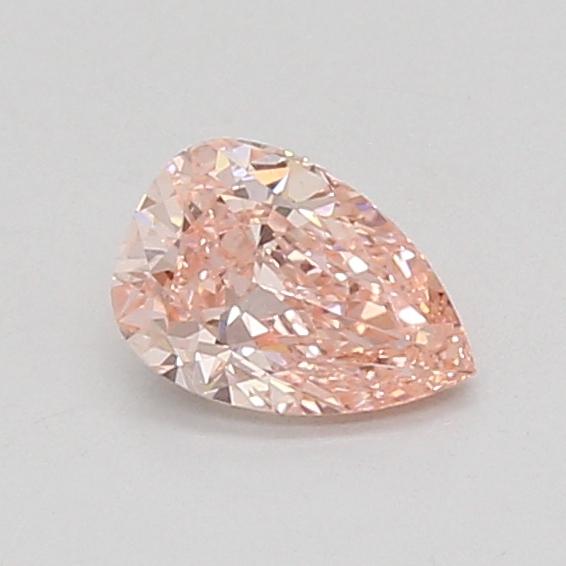 0.53 Ct. Fancy Vivid Pink Pear Lab Grown Diamond