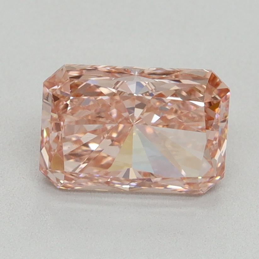 1.61 Ct. Fancy Vivid Pink Radiant Lab Grown Diamond