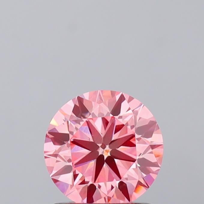 1.02 Ct. Fancy Vivid  Pink Round Lab Grown Diamond
