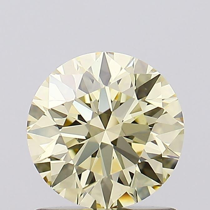 1.04 Ct. Fancy Light Yellow Round Lab Grown Diamond