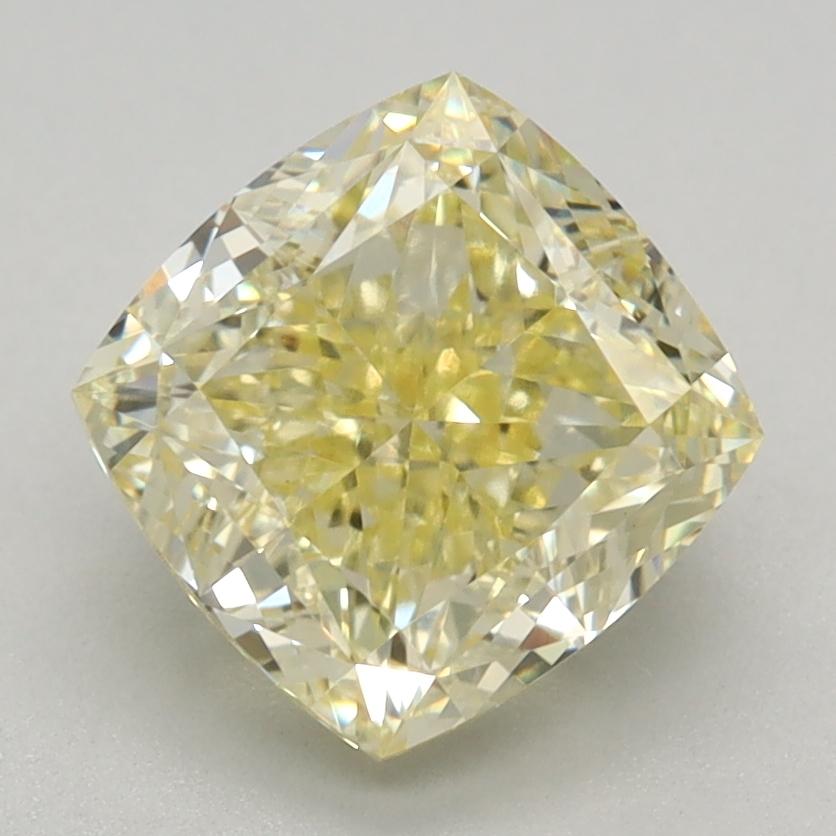1.52 Ct. Fancy Intense Yellow Cushion Lab Grown Diamond
