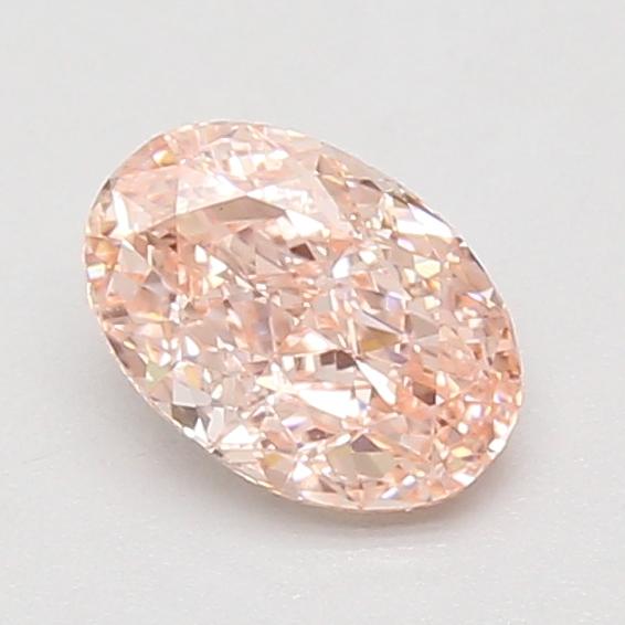 1.01 Ct. Fancy Vivid Pink Oval Lab Grown Diamond