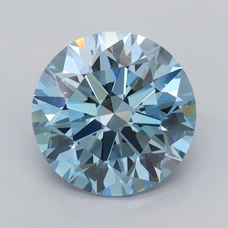 1.53 Ct. Fancy Vivid  Pink Round Lab Grown Diamond