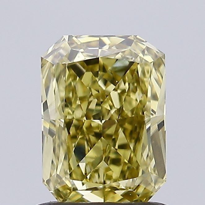 1.03 Ct. Fancy Yellow Radiant Lab Grown Diamond
