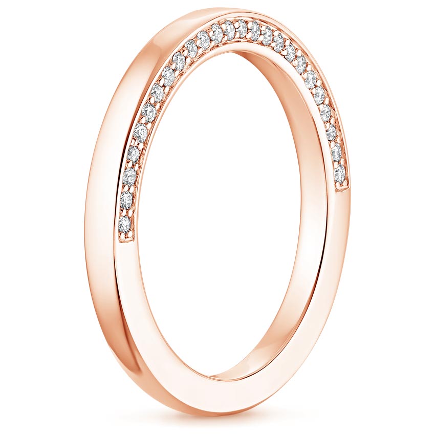 14K Rose Gold Maeve Diamond Ring (1/4 ct. tw.), large side view