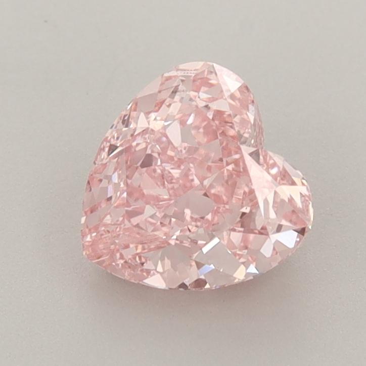 1.22 Ct. Fancy Vivid  Pink Heart Lab Grown Diamond