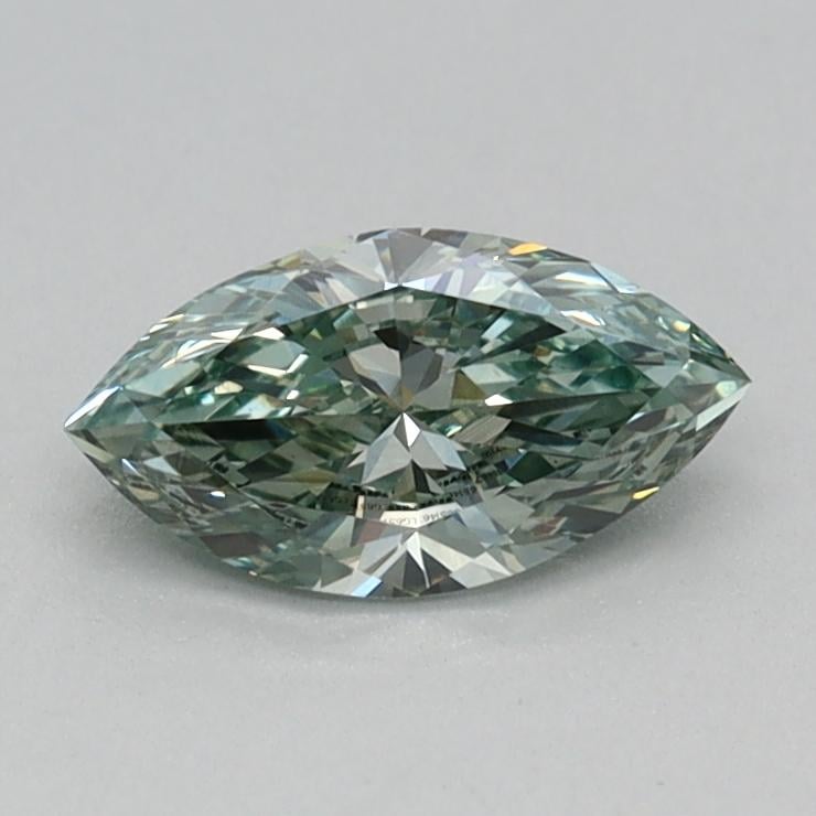 0.30 Ct. Fancy Intense Green Marquise Lab Grown Diamond