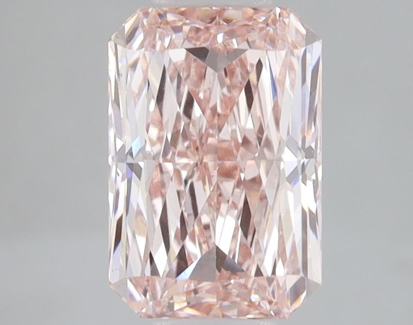 2.08 Ct. Fancy Intense Pink Radiant Lab Grown Diamond