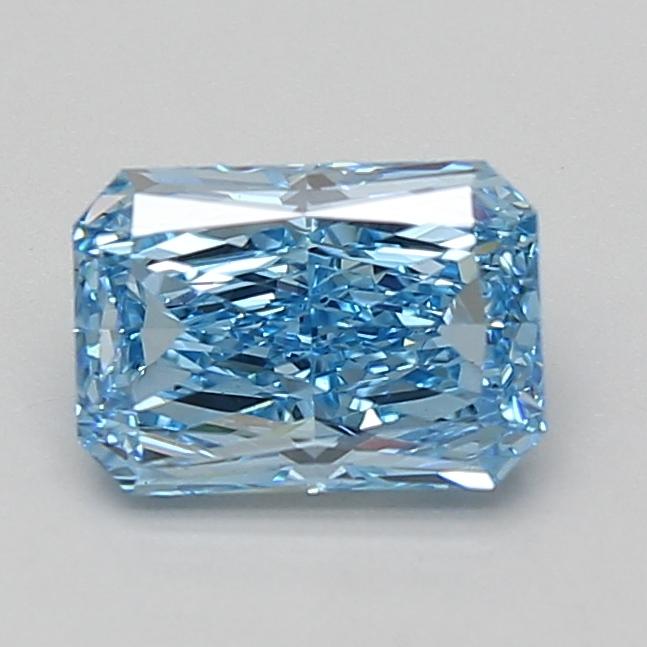1.56 Ct. Fancy Vivid Blue Radiant Lab Grown Diamond