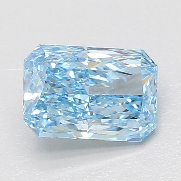 1.60 Ct. Fancy Vivid Blue Radiant Lab Grown Diamond