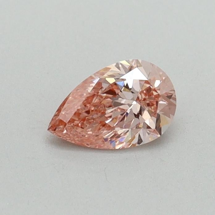0.30 Ct. Fancy Vivid Pink Pear Lab Grown Diamond