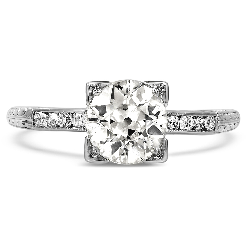 Art Deco Diamond Vintage Ring | Chessington | Brilliant Earth
