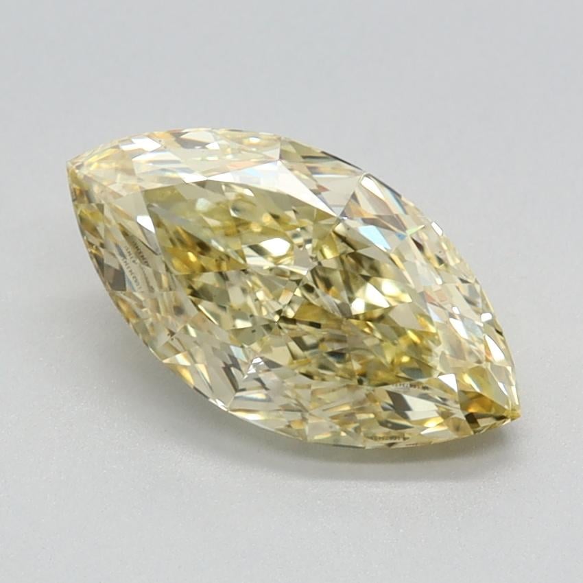 1.56 Ct. Fancy Intense Yellow Marquise Lab Grown Diamond