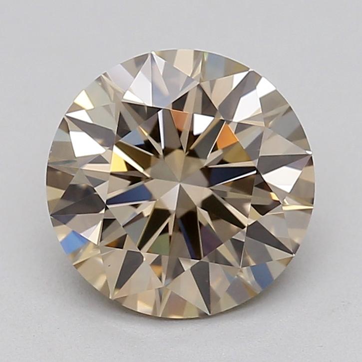1.51 Ct. Fancy Brown Brown Round Lab Grown Diamond