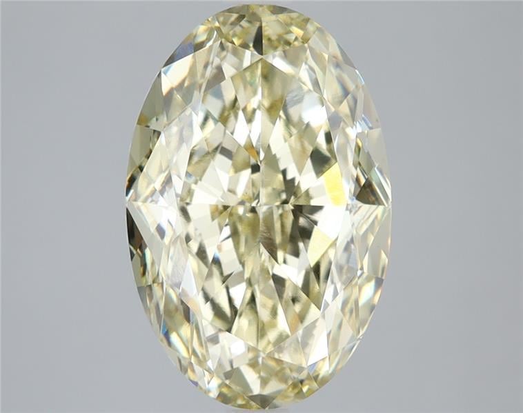 5.00 Ct. Fancy Yellow Oval Lab Grown Diamond
