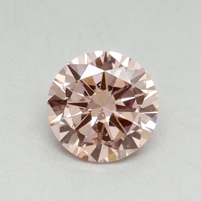 0.50 Ct. Fancy Intense Pink Round Lab Grown Diamond