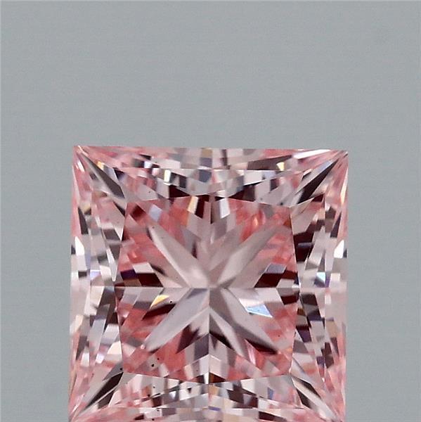 2.02 Ct. Fancy Intense Pink Princess Lab Grown Diamond