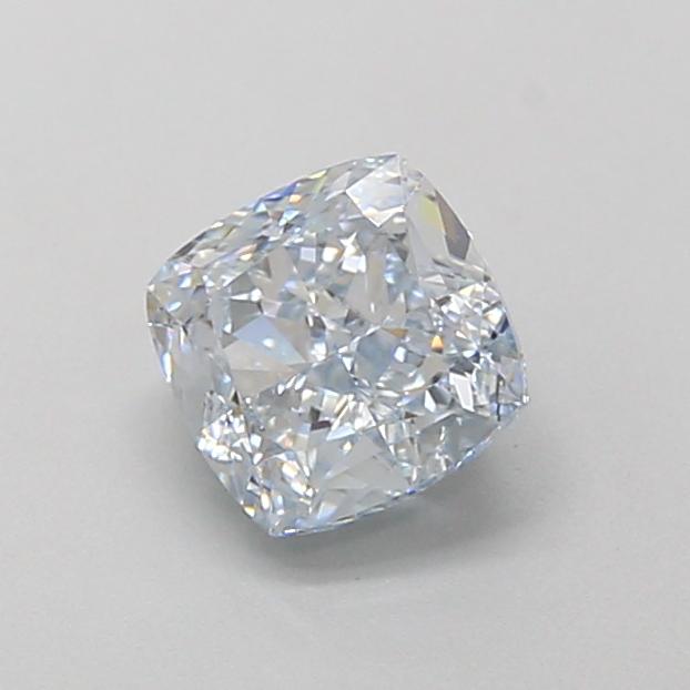 1.16 Ct. Fancy Light  Blue Cushion Lab Grown Diamond