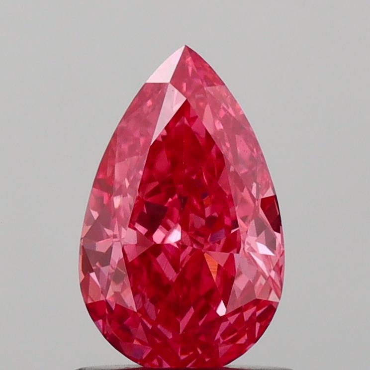 1.01 Ct. Fancy Vivid  Pink Pear Lab Grown Diamond