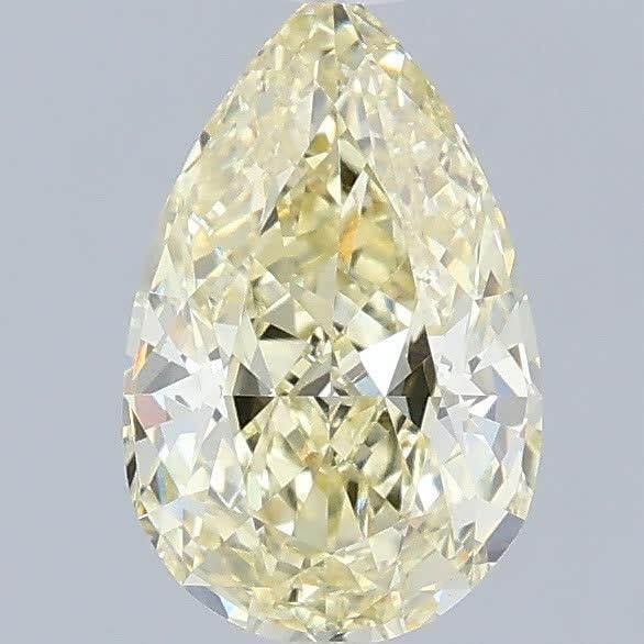 1.02 Ct. Fancy Yellow Pear Lab Grown Diamond