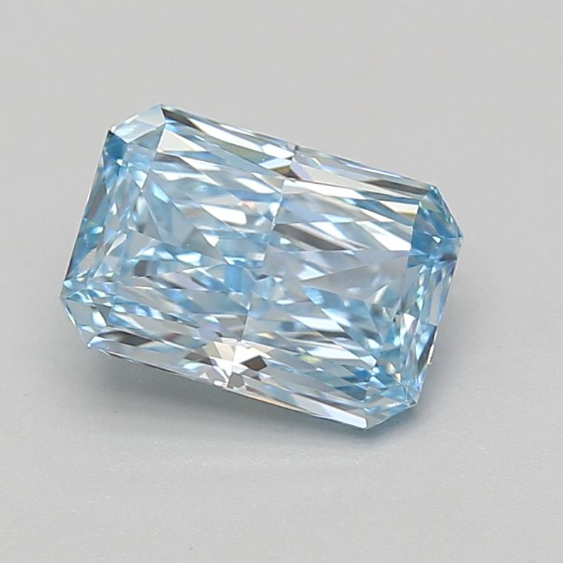 2.09 Ct. Fancy Vivid Blue Radiant Lab Grown Diamond