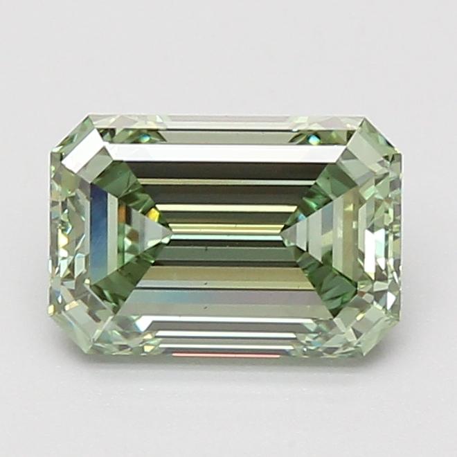 2.05 Ct. Fancy Vivid Green Emerald Lab Grown Diamond
