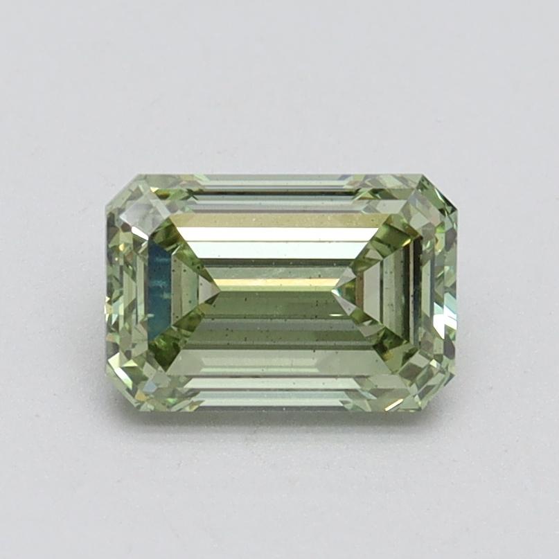 1.02 Ct. Fancy Intense Green Emerald Lab Grown Diamond