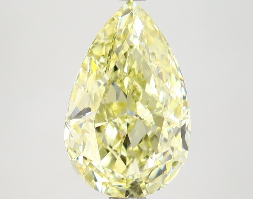 3.00 Ct. Fancy Intense Yellow Pear Lab Grown Diamond