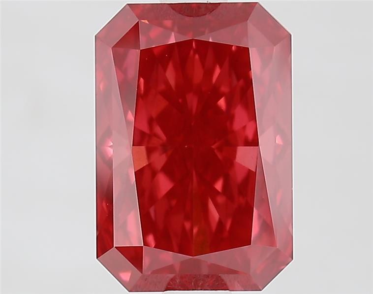 2.43 Ct. Fancy Vivid Pink Radiant Lab Grown Diamond