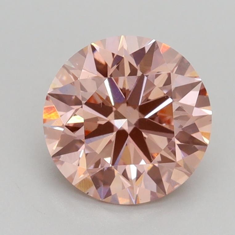 1.50 Ct. Fancy Intense Pink Round Lab Grown Diamond