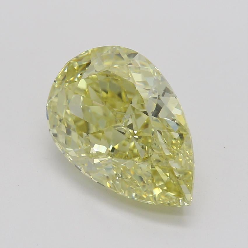 2.02 Ct. Fancy Yellow Pear Diamond