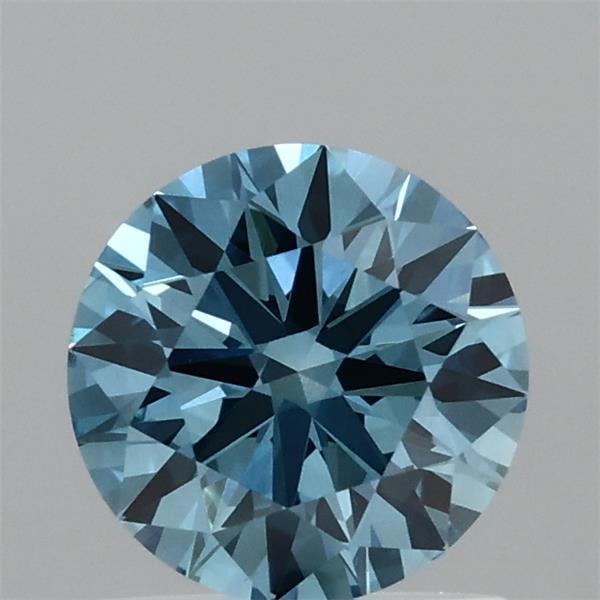 1.01 Ct. Fancy Vivid Blue Round Lab Grown Diamond